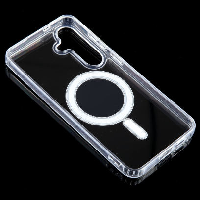 Husă clear cu magsafe compatibilă cu Galaxy S24 Plus, TPU+PVC [3]