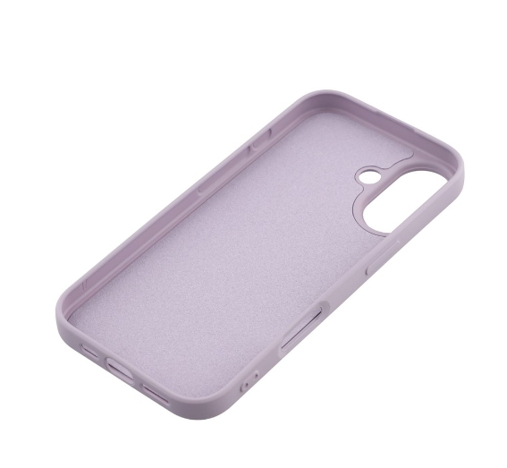 Husă din silicon compatibilă cu iPhone 17, Mov Lila [2]