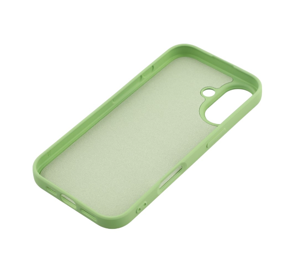 Husă din silicon compatibilă cu iPhone 17, Verde Mint [2]