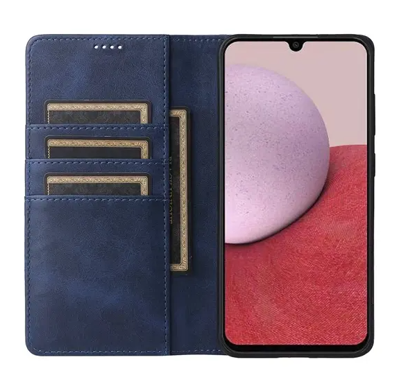 Husă tip carte compatibila cu Honor Magic7 Lite, Albastru închis [2]