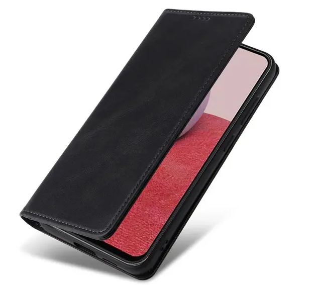 Husă tip carte compatibila cu Honor Magic7 Lite, Negru [3]