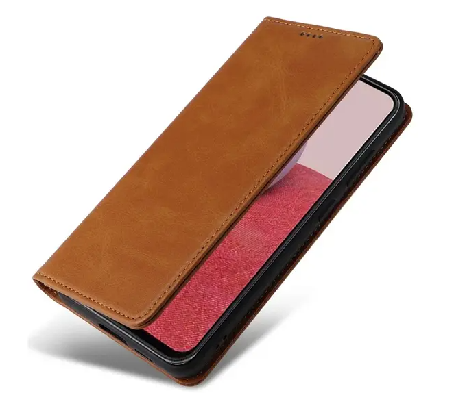 Husă tip carte compatibila cu Honor Magic7 Lite, Maro [3]