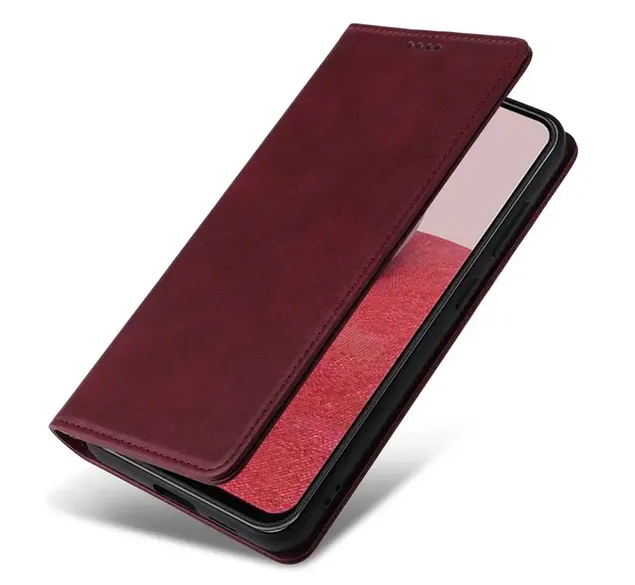 Husă tip carte compatibila cu Honor Magic7 Lite, Vișiniu [3]