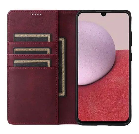 Husă tip carte compatibila cu Honor Magic7 Lite, Vișiniu [2]