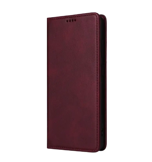 Husă tip carte compatibila cu Motorola Moto G85, Vișiniu [4]