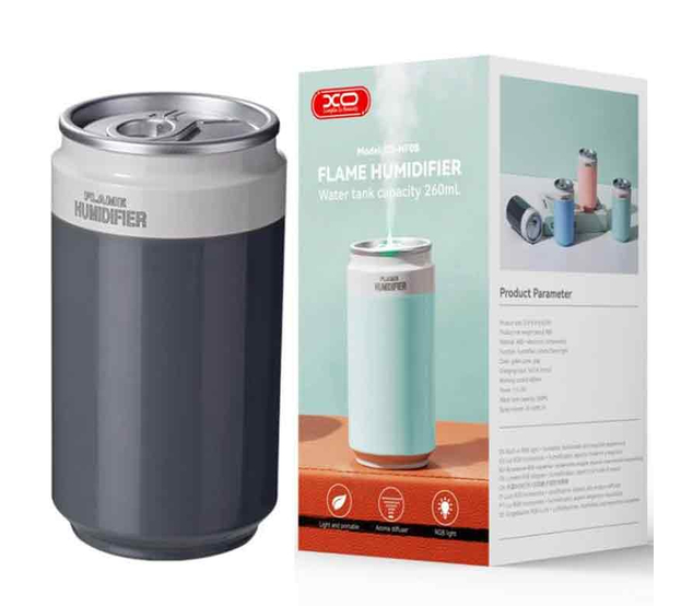 Umidificator casă/auto, tip spray, 260ml, Coke Can, Negru [2]