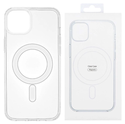 iPhone 16 Pro - Husă clear cu magsafe compatibilă cu iPhone 16 Pro, TPU+PVC