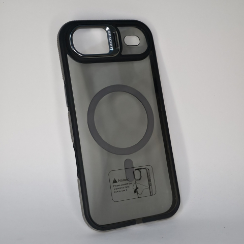 Husă compatibilă cu iPhone 17 Air, cu stand integrat, Gri [1]