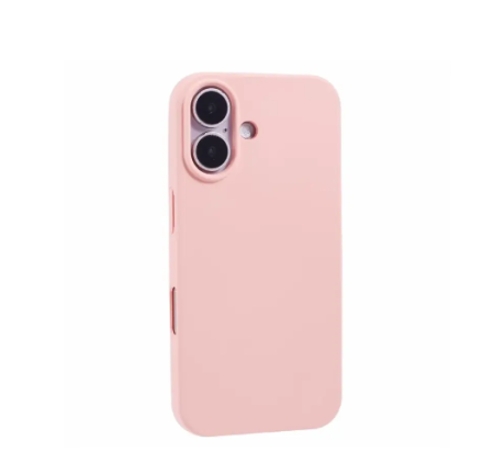 iPhone 16 - Husă din silicon compatibilă cu iPhone 16, Roz