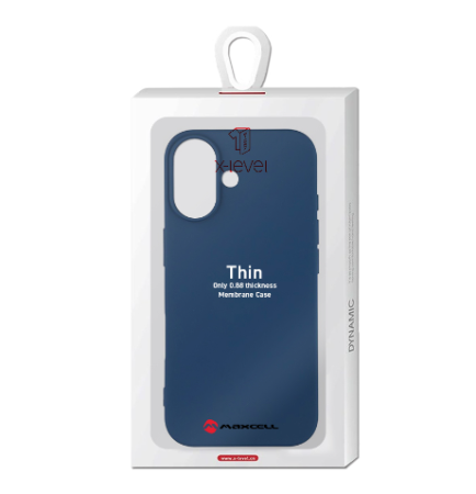 iPhone 17 - Husă din silicon compatibilă cu iPhone 17, Bleumarin