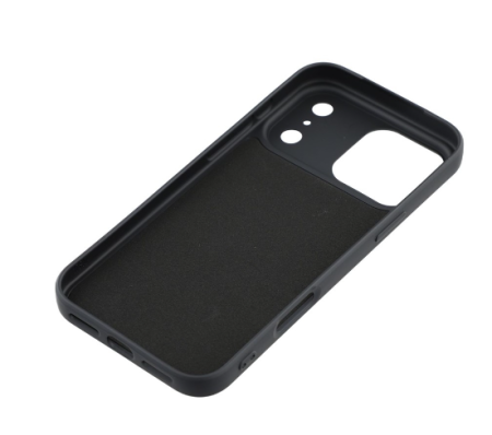 Husă din silicon compatibilă cu iPhone 17 Pro, Negru [1]