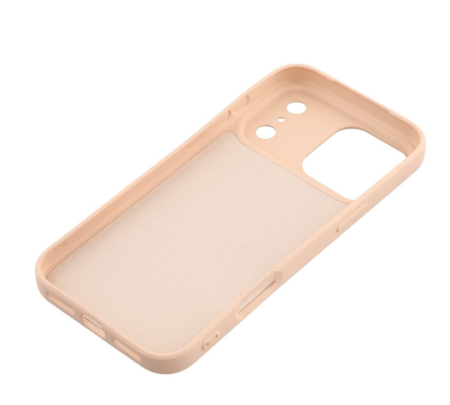 Husă din silicon compatibilă cu iPhone 17 Pro, Roz [1]