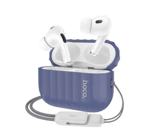 Airpods Pro - Husă pentru Airpods Pro 2 din silicon, Albastru