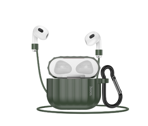 Airpods Pro - Husă pentru Airpods Pro 3 din silicon, Verde