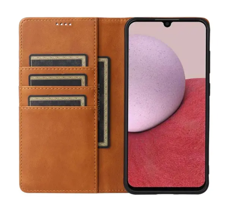 Husă tip carte compatibila cu Honor Magic7 Lite, Maro [1]