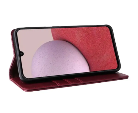 Husă tip carte compatibila cu Motorola Moto G85, Vișiniu [2]