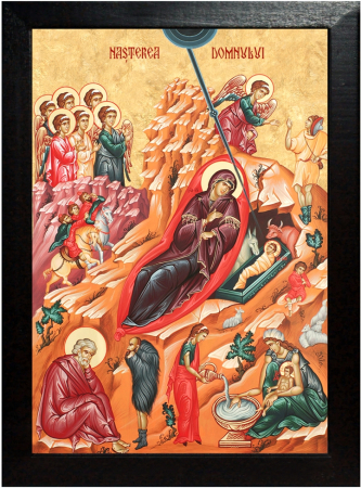 Icoane Decembrie - Icoana Nașterea Domnului, Crăciunul