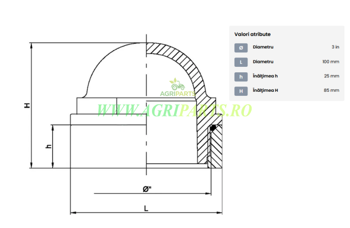 Amortizor cauciuc 35x210mm [2]