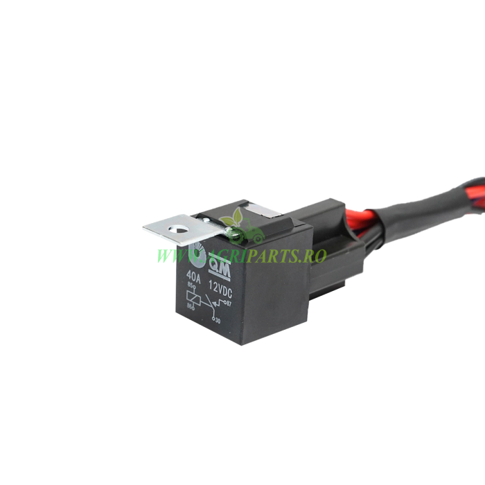 Cablaj cu buton releu si siguranta pentru proiectoare DC 12V/40A [6]