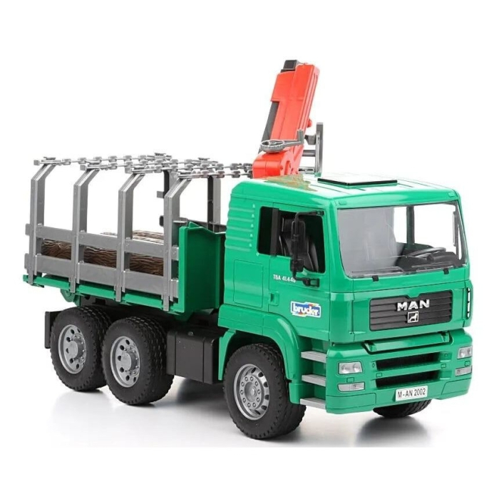 Camion forestier MAN cu macara de incarcare - Bruder 02769 [9]