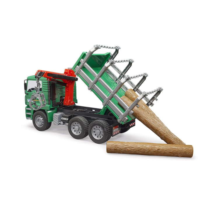 Camion forestier MAN cu macara de incarcare - Bruder 02769 [3]