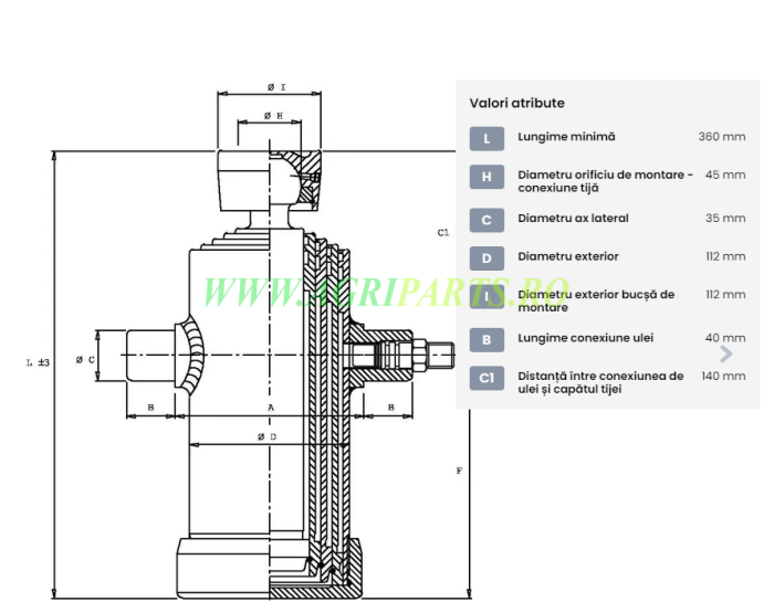 Cilindru telescopic cu bila 4 trepte [2]