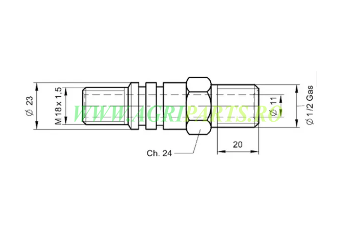 Conector filetat 1/2 [2]