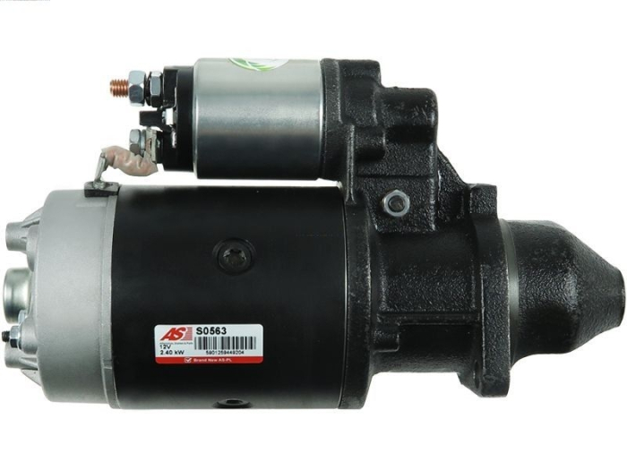 Electromotor 12V 2.4 kW, sens stanga, potrivit pentru Lombardini, Goldoni [4]