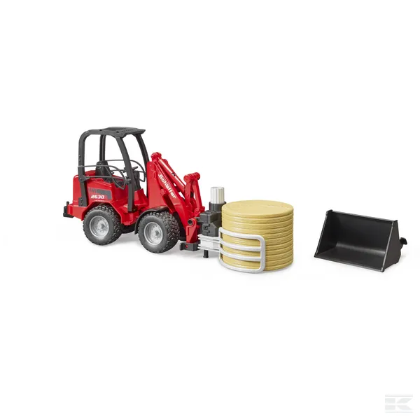 Incarcator compact Schaffer 2630 cu cleste pentru baloti rotunzi [2]