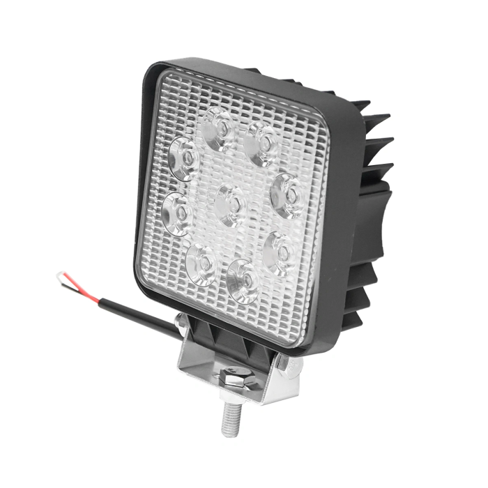Lampa cu 9 LED-uri 10-60V 27W unghi radiere 60 de grade tip flood 107x107x49mm 6[...] [3]