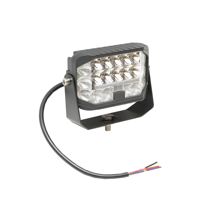 Lampa cu semnalizare galbena 9-80V, 28 leduri, alb-galben [3]