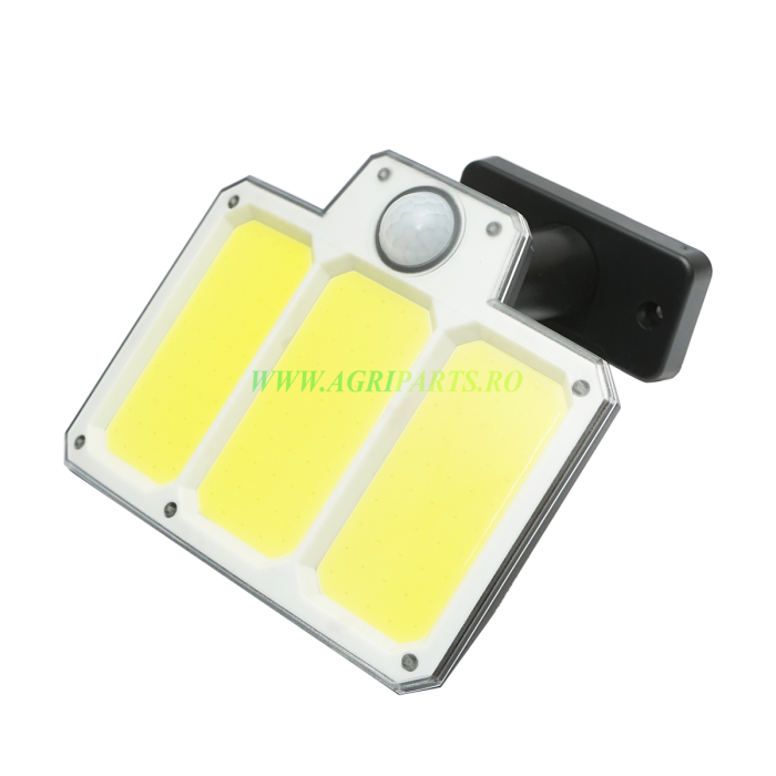 Lampa LED cu panou solar telecomanda si baterie 1500mAh, IP65 [5]