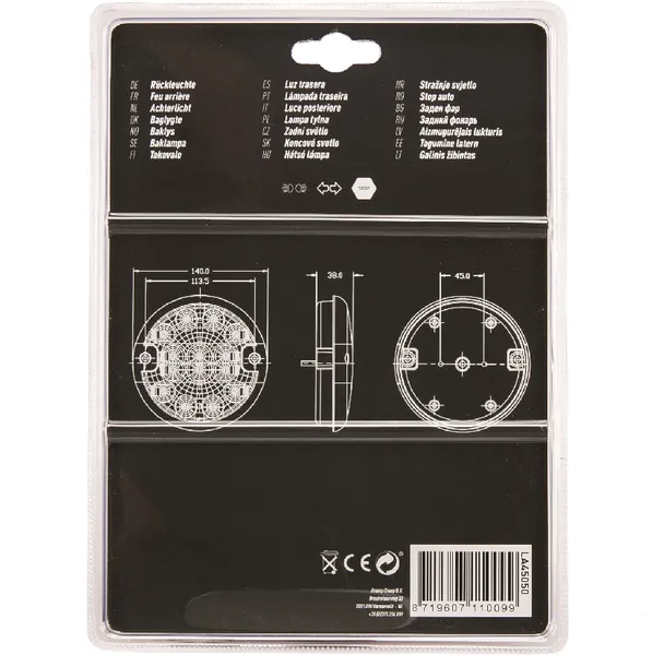 Lampa spate LED 12/24V [5]