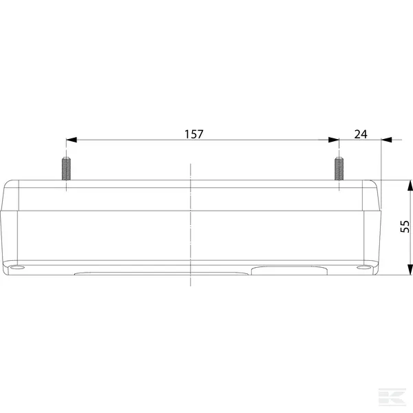 Lampa spate stanga, bec halogen, 12/24V [5]