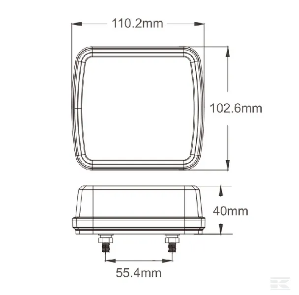 Lampa stanga spate LED 12/24V [2]