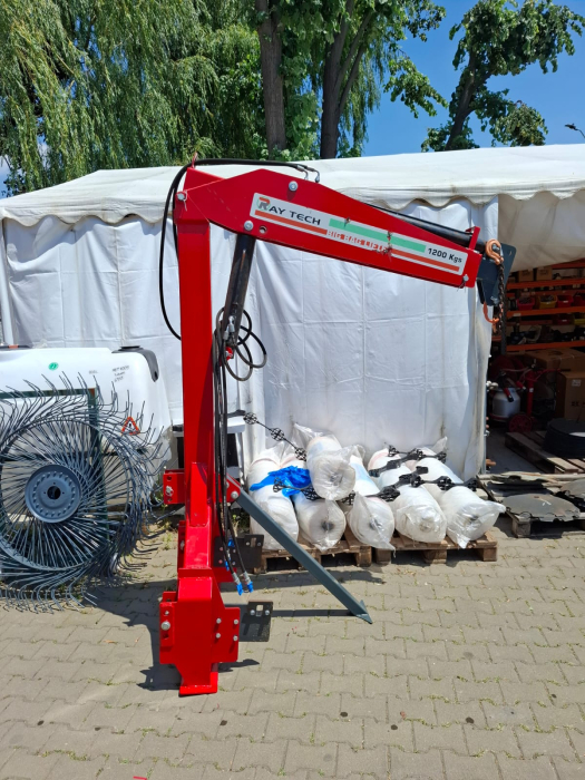 Macara 1200Kg cu 2 cilindri (2.5M) purtata in tiranti [2]