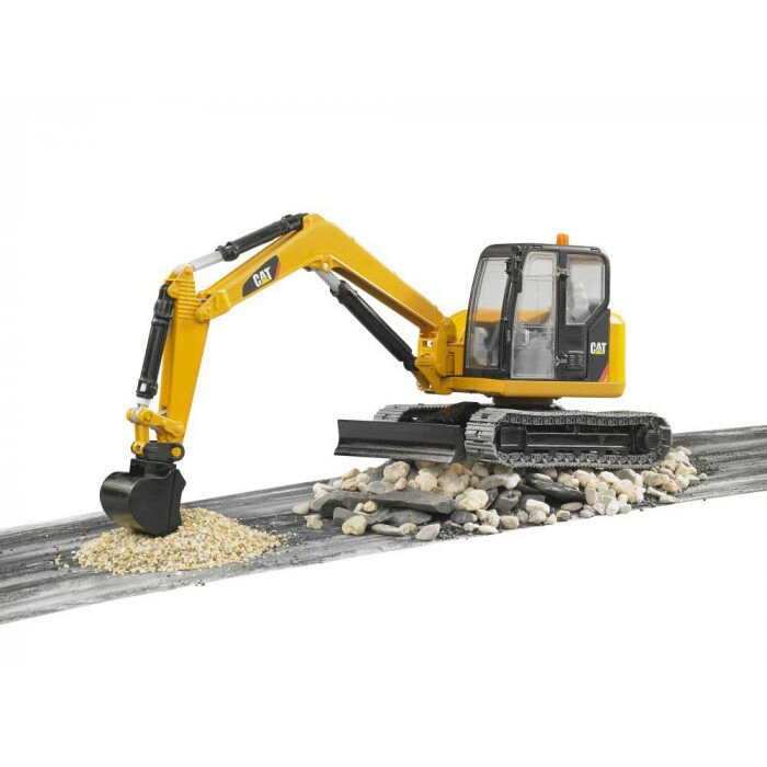 Mini-excavator CAT cu senile [4]
