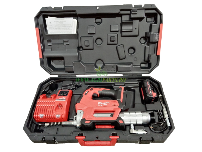 Pistol pentru gresat cu acumulatori 18V Li-Ion, 1x2.0 Ah, tip M18-GG20 [5]