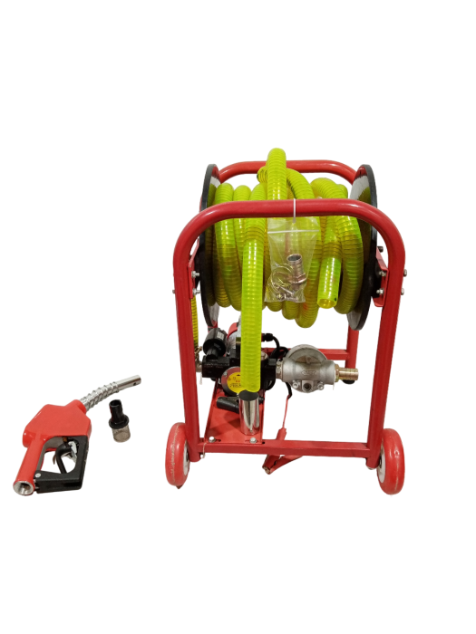 Pompa transfer combustibil 12V, 300W cu filtru si furtun [3]