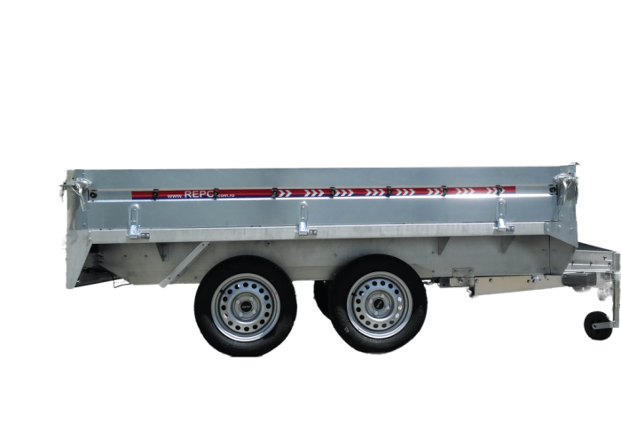 Remorca Auto Cargo REPO QSD 2616 2600 x 1600 x 300 mm dublu-ax 750 kg. [4]