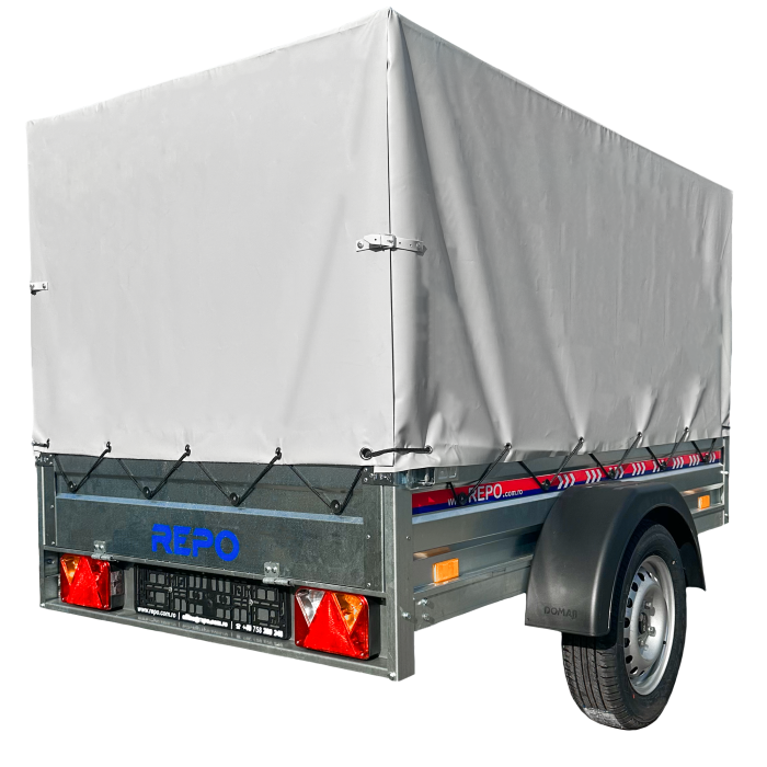 Remorca Auto REPO RRS 2100 x 1150 x 1200 mm 750 kg, cu cadru si prelata. [3]