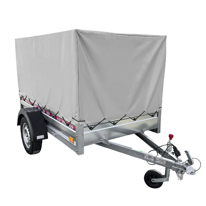 Remorca Auto REPO RRS PRO PLUS 2355 x 1240 x 1200 mm 750 kg, cu cadru si prelata[...] [2]