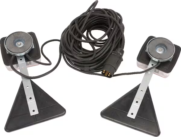 Set iluminare remorca LED 12V, magnetic, cablu 7,5m [2]