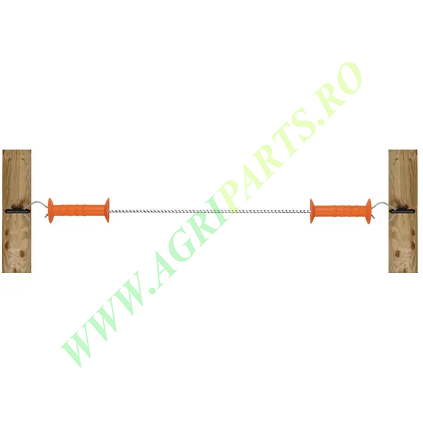 Set poatra gard electric cu cablu elastic si 2 manere [2]