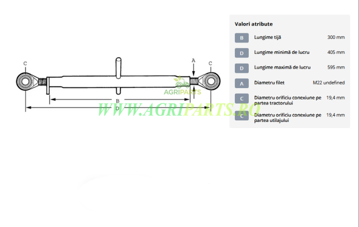 Tirant central standard 300, M22 categoria 1/1 [2]