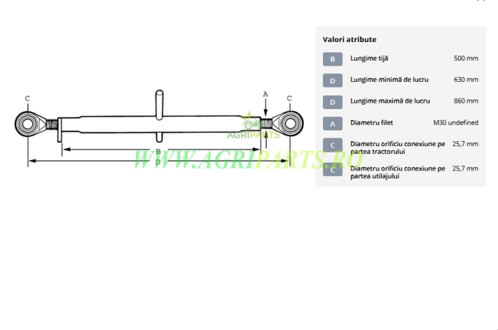 Tirant central standard 500-M30 categoria 2/2 [2]