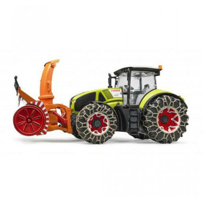 Tractor Claas Axion 950 cu lanturi si freza de zapada [4]