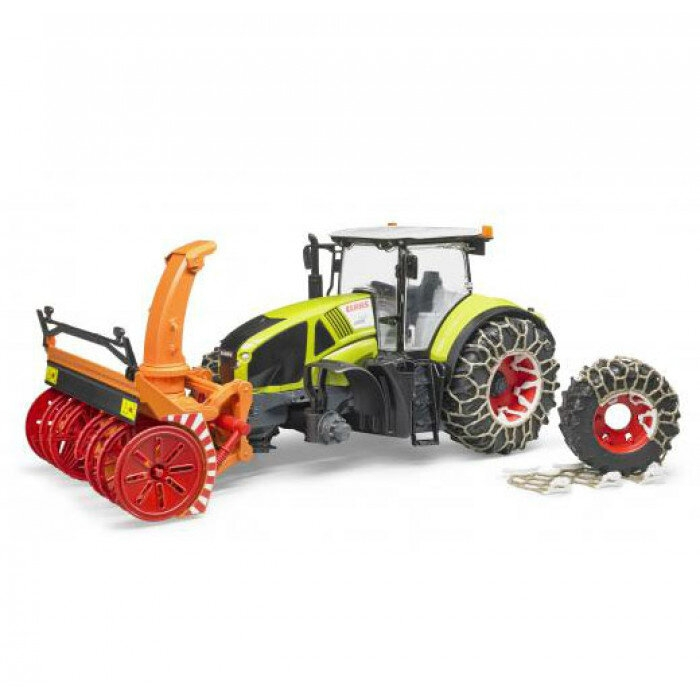 Tractor Claas Axion 950 cu lanturi si freza de zapada [5]