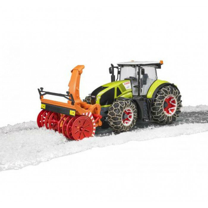 Tractor Claas Axion 950 cu lanturi si freza de zapada [2]