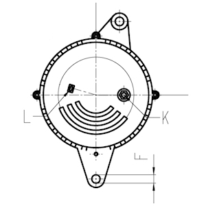 Alternator 12V 46 amp potrivit pentru Ford [3]